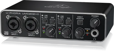 BEHRINGER UMC202HD BEHRINGER UMC202HD