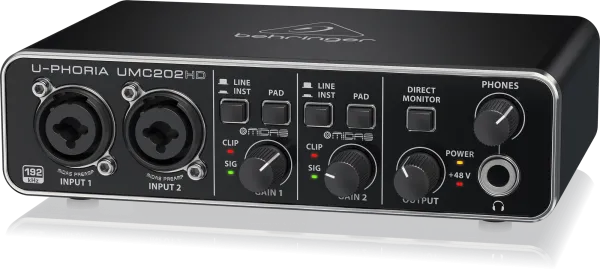 BEHRINGER UMC202HD BEHRINGER UMC202HD