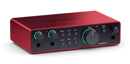 Купить FOCUSRITE Scarlett 2i2 4th Gen по выгодной цене в Новосибирске