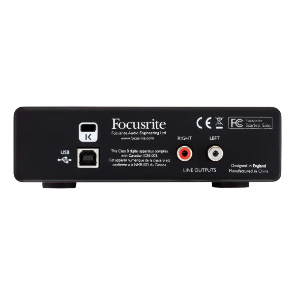 FOCUSRITE Scarlett Solo 2nd Gen