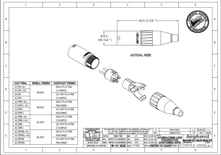 Купить AMPHENOL AC3MCP по выгодной цене в Новосибирске