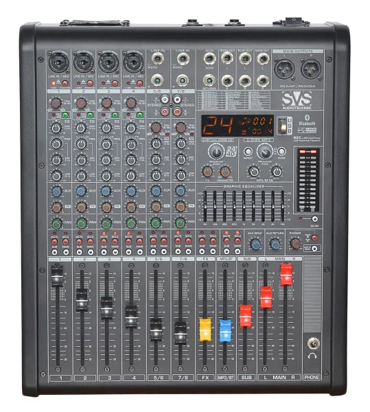 SVS Audiotechnik mixers PM-8A