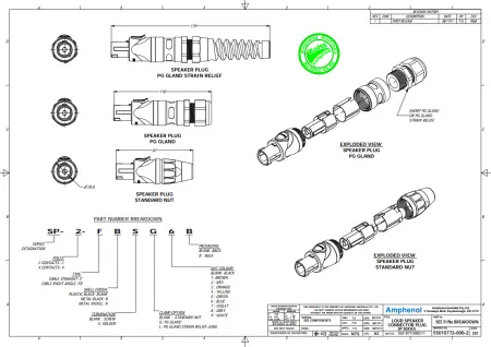 Купить AMPHENOL SP-2-F по выгодной цене в Новосибирске
