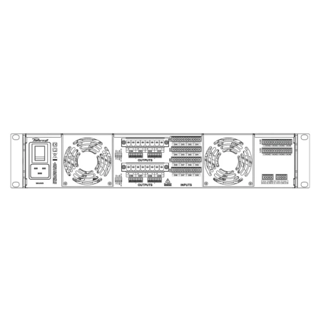 Купить POWERSOFT Ottocanali 12K4 DSP+DANTE по выгодной цене в Новосибирске