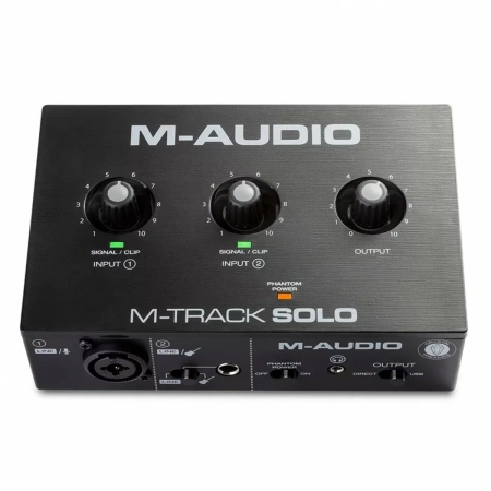 Купить M-AUDIO M-TRACK SOLO II по выгодной цене в Новосибирске