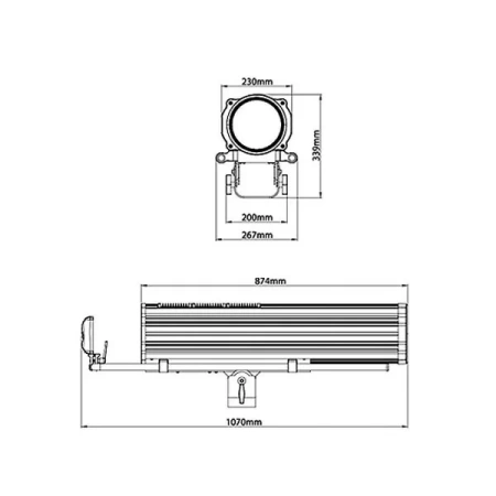 Купить JEG 1650E LED FOLLOW SPOT 600E по выгодной цене в Новосибирске